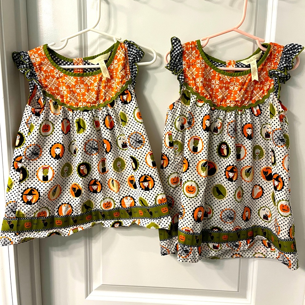 Matilda Jane Halloween tunic top. 🎃 Sister set available! Size 6 and 8. SOLD